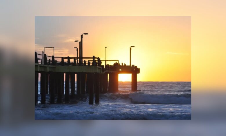 Postales que no necesitan ningún filtro. El Muelle de Pesca de Villa Gesell nos regala los aman