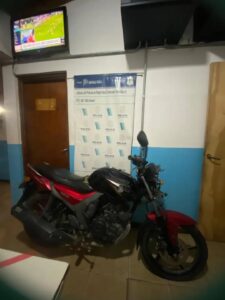 Recuperan una moto durante una recorrida preventiva