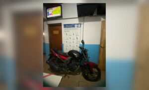 Recuperan una moto durante una recorrida preventiva