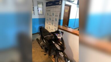 En un recorrido preventivo secuestran una moto con la numeración limada
