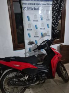 RECUPERARON UNA MOTO ROBADA GRACIAS AL TRABAJO CONJUNTO ENTRE MONITOREO Y GUARDIA URBANA