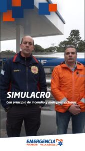 El 24 de junio pusimos a prueba nuestros protocolos en la estación YPF de Villa Gesell