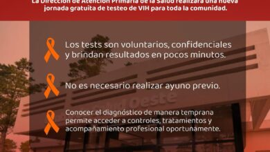 Día del test de VIH: jornada de testeos rápidos, gratuitos y confidenciales