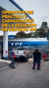 ¿Cómo se desarrolló el simulacro de emergencia con sustancias peligrosas?