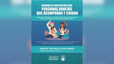 *JORNADA PARA PERSONAS ADULTAS QUE ACOMPAÑAN Y CUIDAN* ‍ ‍ ‍ Si sos mamá, papá, abuela, abuelo, tío, tía